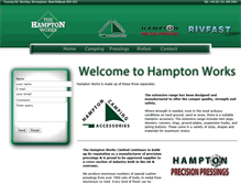Tablet Screenshot of hamptonworks.co.uk